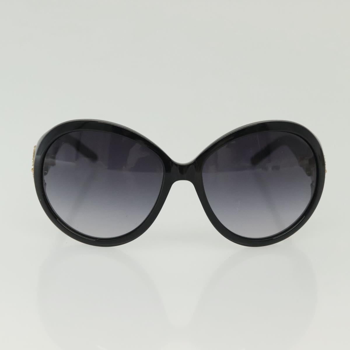 GUCCI Sunglasses Plastic Black Auth hk2964