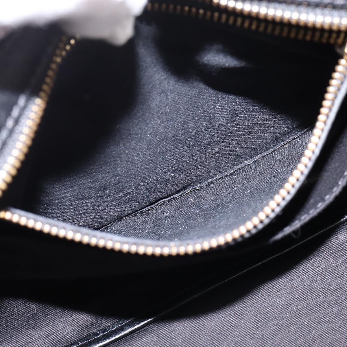 Chloe Alice Hand Bag Leather Purple Gold Auth hk3001