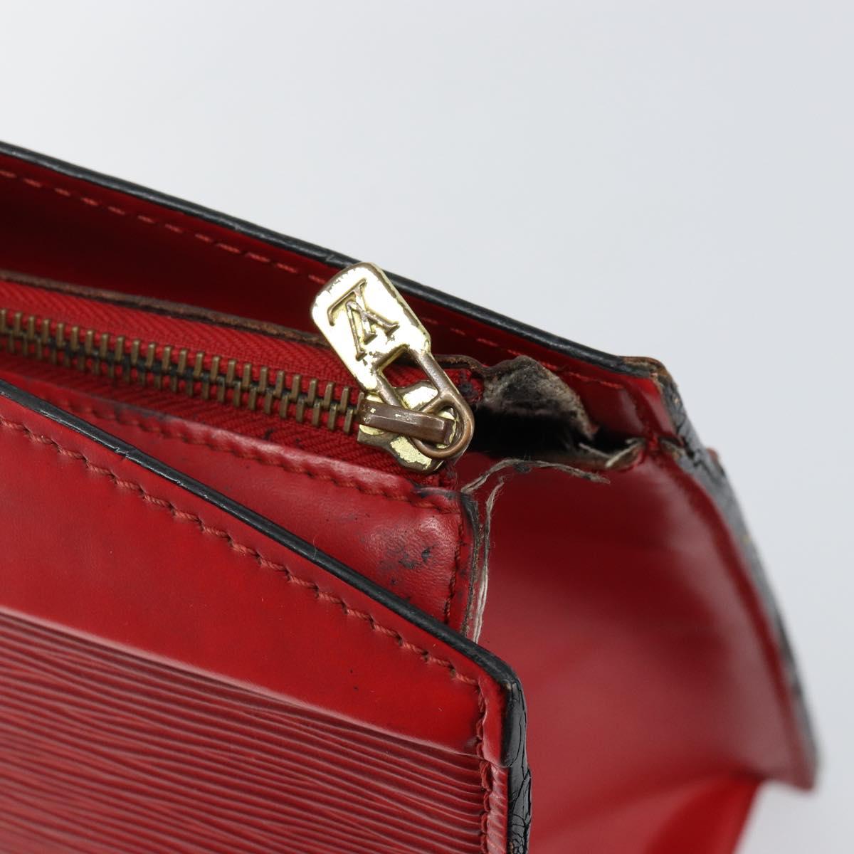 LOUIS VUITTON Epi Riviera Hand Bag Red M48187 LV Auth hk3019