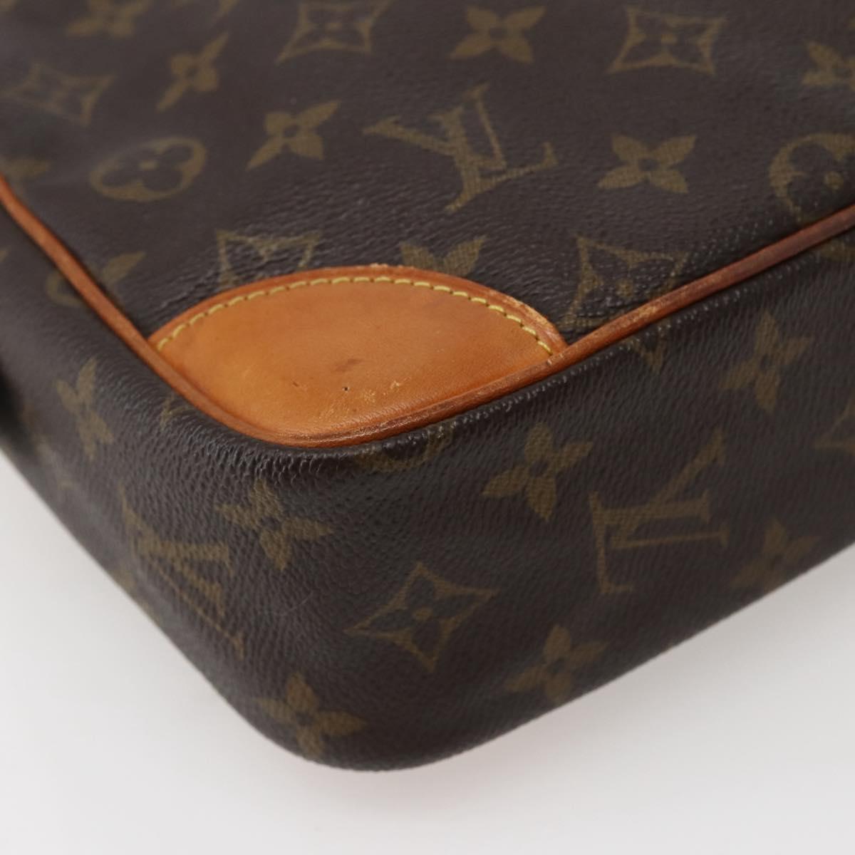 LOUIS VUITTON Monogram Compiegne 28 Clutch Bag M51845 LV Auth hk3024