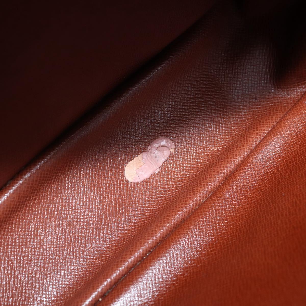 LOUIS VUITTON Monogram Compiegne 28 Clutch Bag M51845 LV Auth hk3024