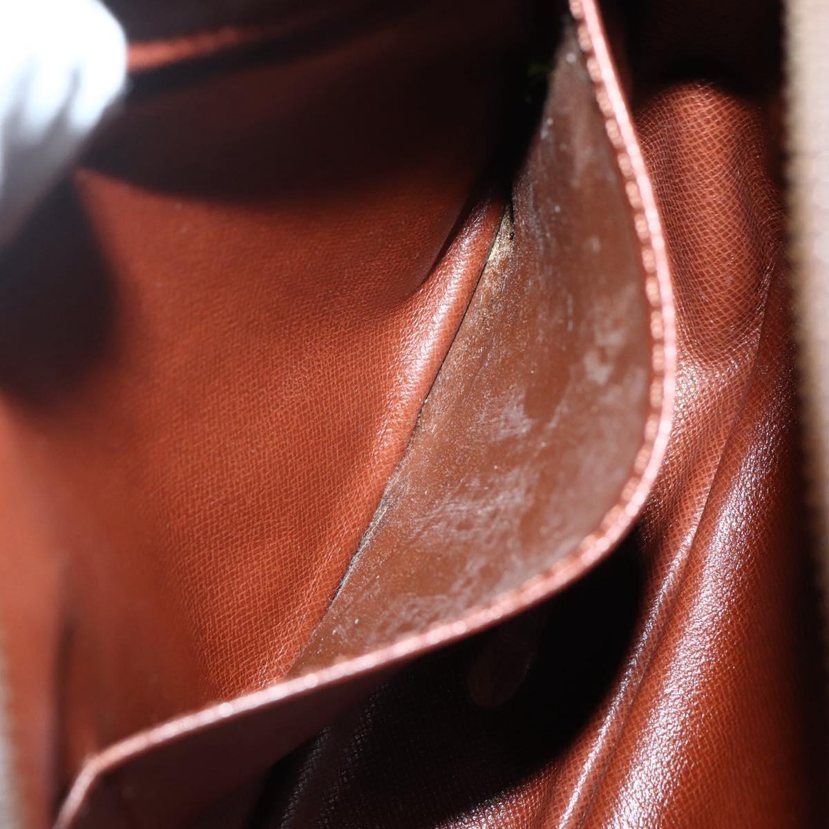 LOUIS VUITTON Monogram Compiegne 28 Clutch Bag M51845 LV Auth hk3024