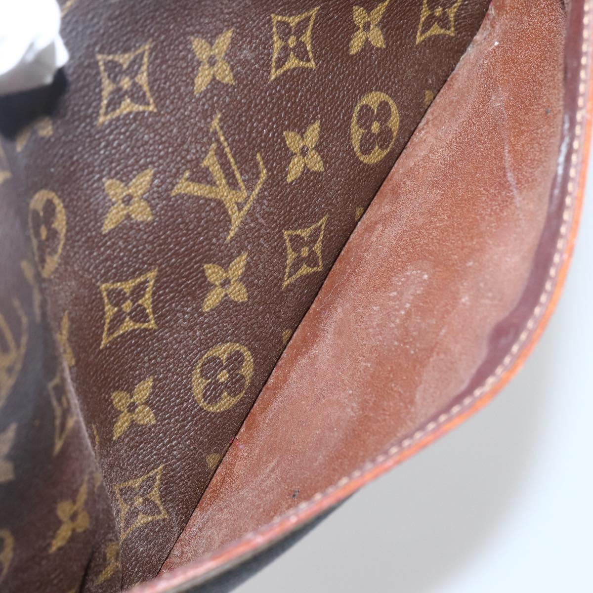 LOUIS VUITTON Monogram Compiegne 28 Clutch Bag M51845 LV Auth hk3024