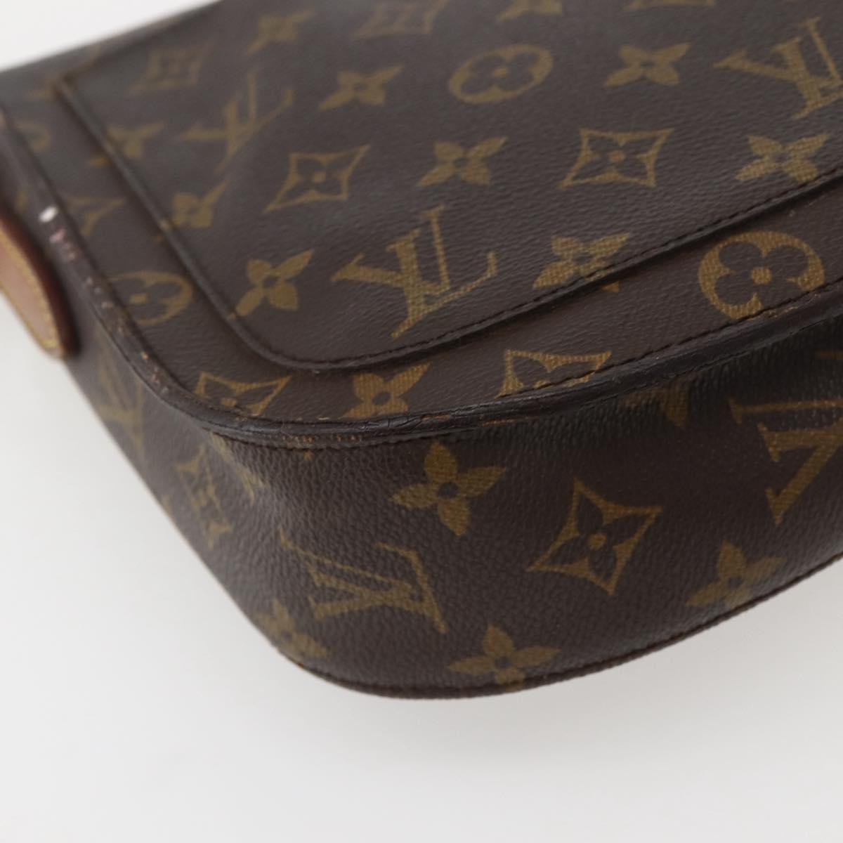 LOUIS VUITTON Monogram Saint Cloud GM Shoulder Bag M51242 LV Auth hk3026