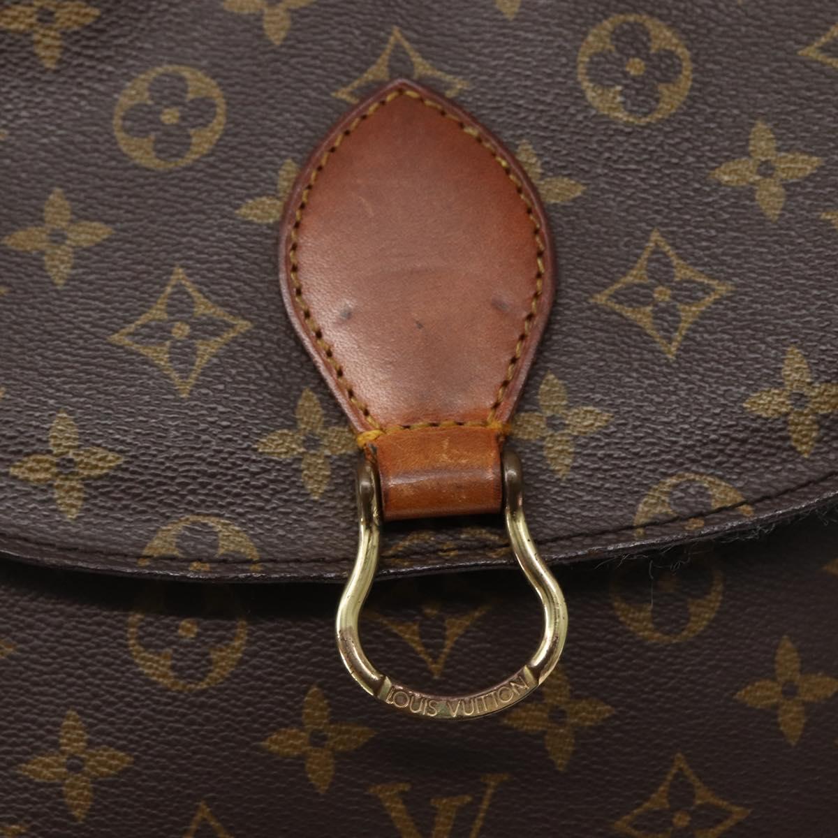 LOUIS VUITTON Monogram Saint Cloud GM Shoulder Bag M51242 LV Auth hk3027