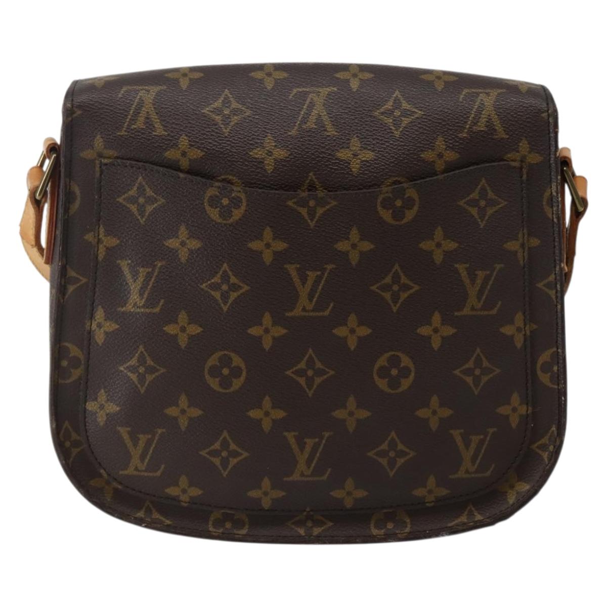 LOUIS VUITTON Monogram Saint Cloud GM Shoulder Bag M51242 LV Auth hk3027