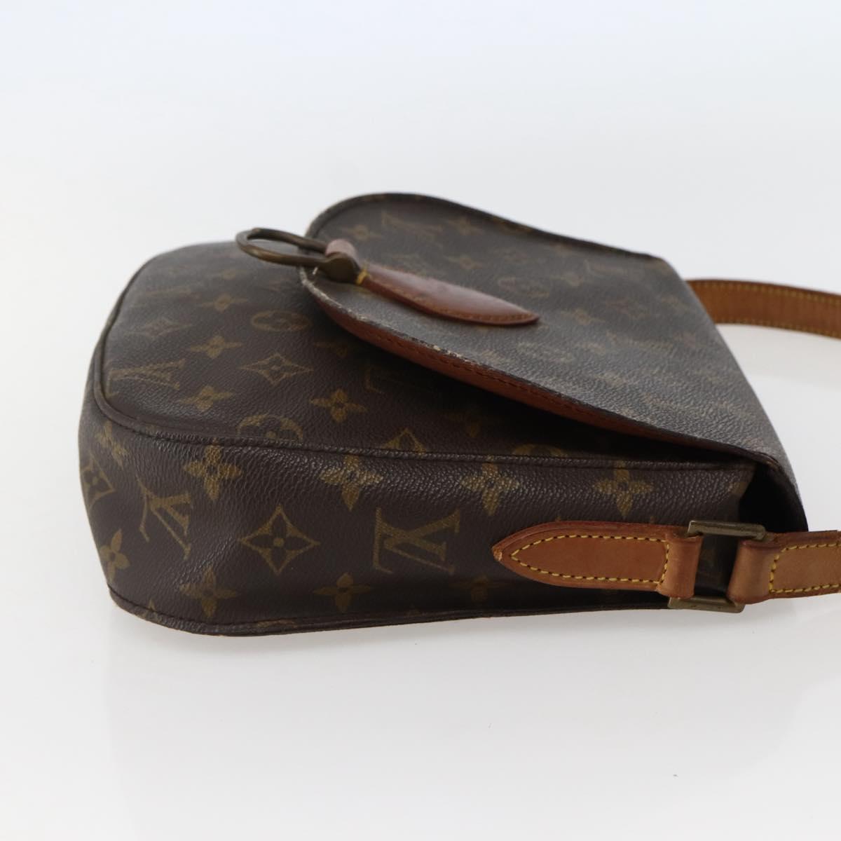 LOUIS VUITTON Monogram Saint Cloud GM Shoulder Bag M51242 LV Auth hk3028
