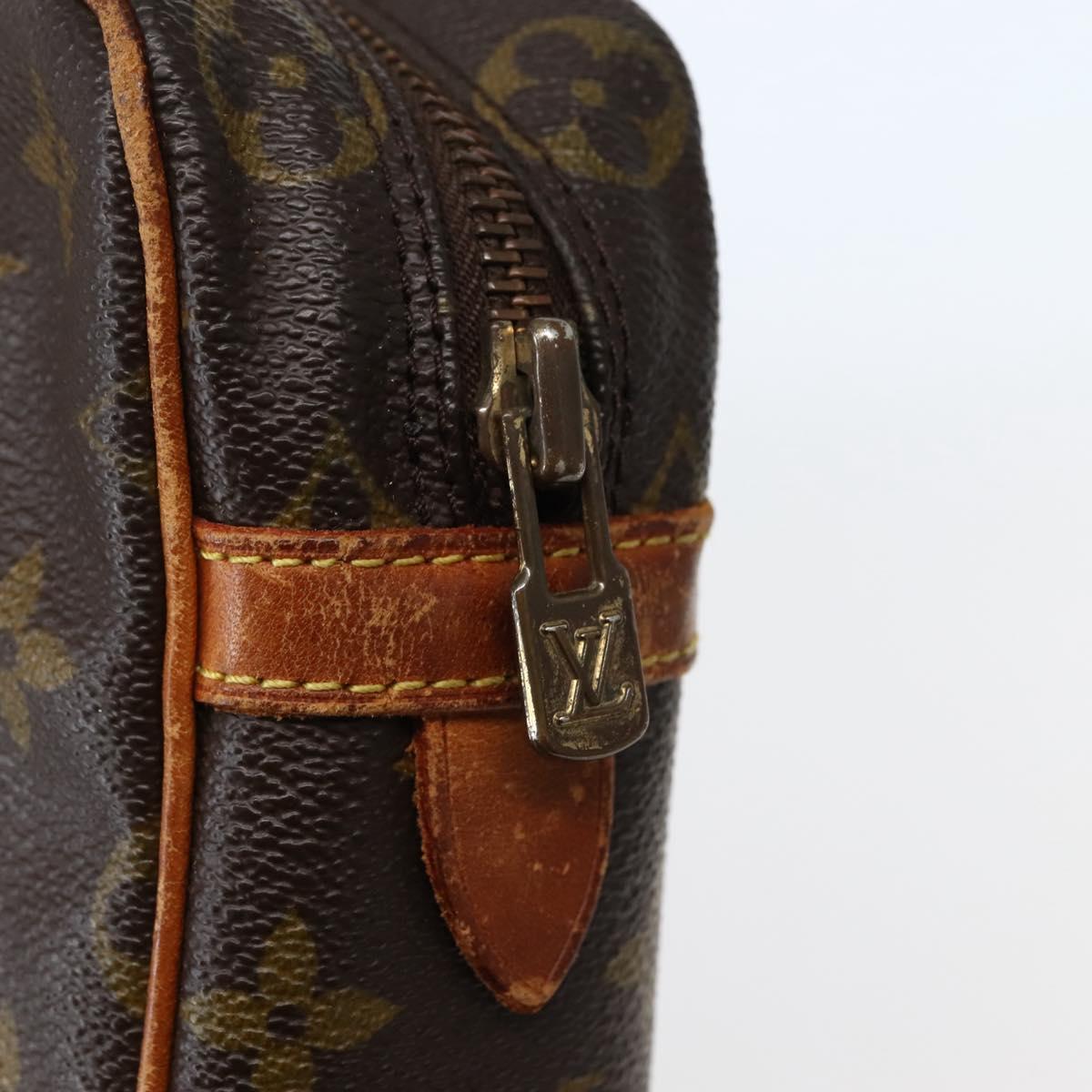 LOUIS VUITTON Monogram Compiegne 23 Clutch Bag M51847 LV Auth hk3030