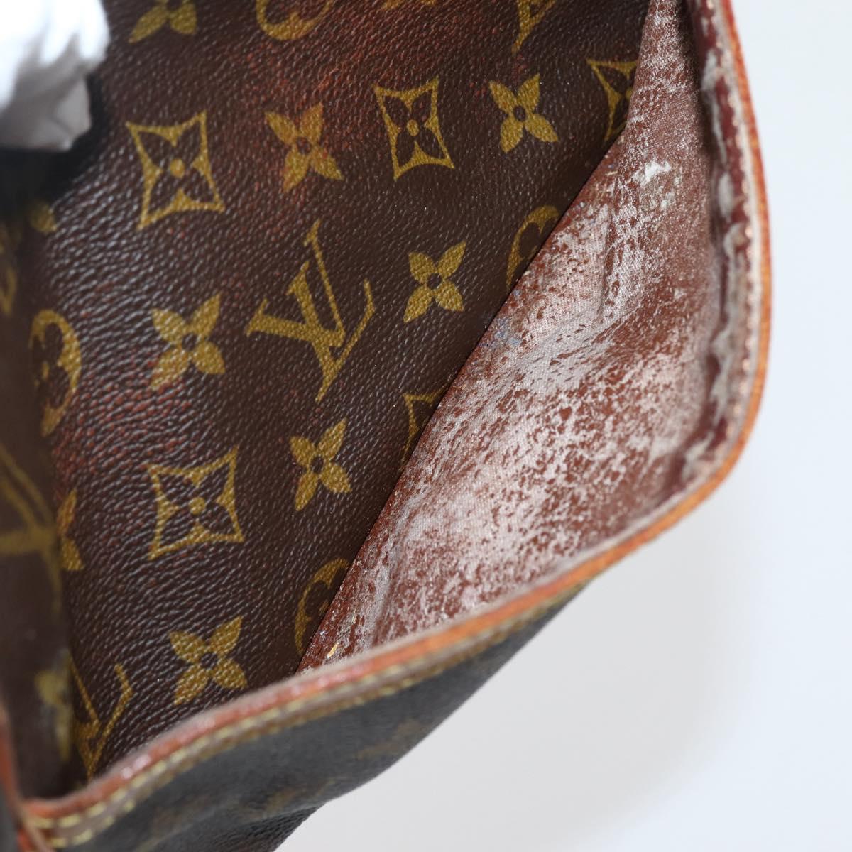 LOUIS VUITTON Monogram Compiegne 23 Clutch Bag M51847 LV Auth hk3030