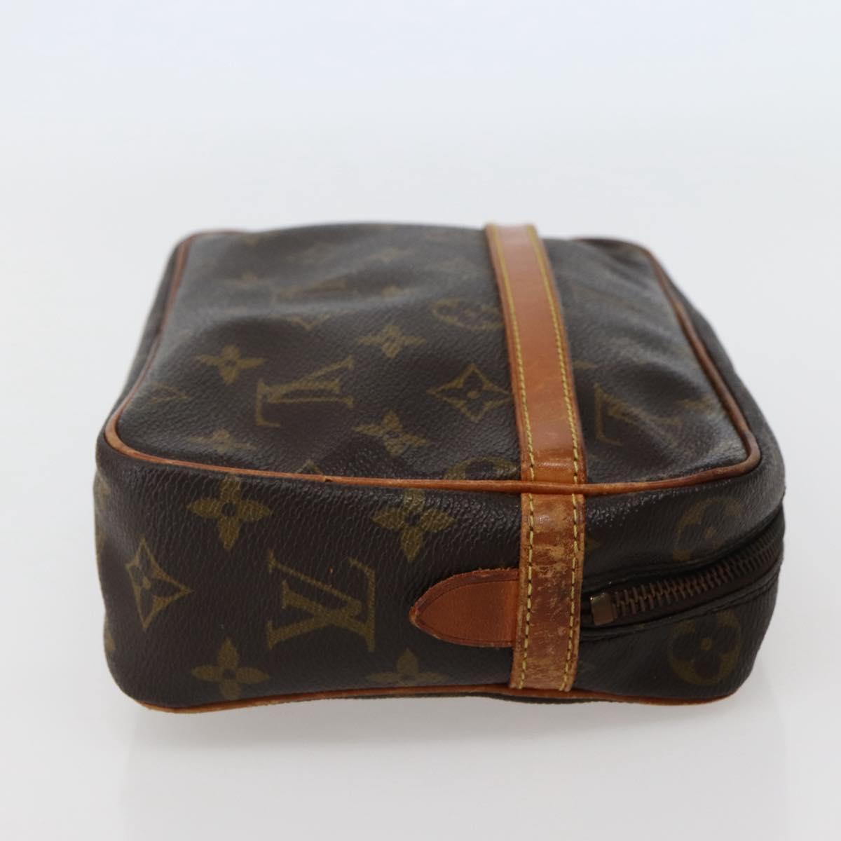 LOUIS VUITTON Monogram Compiegne 23 Clutch Bag M51847 LV Auth hk3030