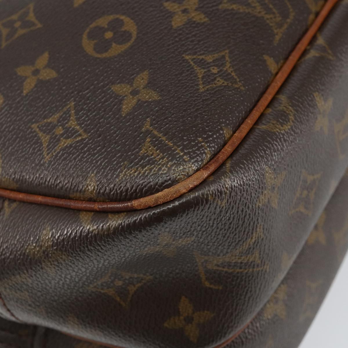 LOUIS VUITTON Monogram Reporter PM Shoulder Bag M45254 LV Auth hk3032