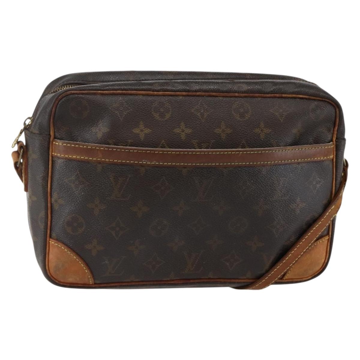 LOUIS VUITTON Monogram Trocadero 27 Shoulder Bag M51274 LV Auth hk3033