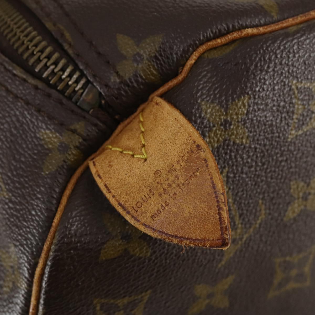 LOUIS VUITTON Monogram Keepall 60 Boston Bag Vintage M41422 LV Auth hk3034