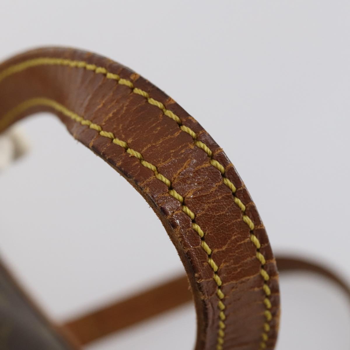 LOUIS VUITTON Monogram Sac Souple 35 Boston Bag M41626 LV Auth hk3035