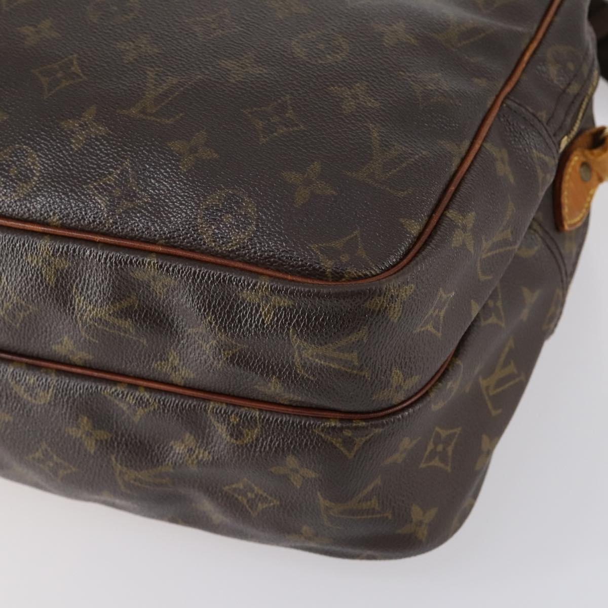 LOUIS VUITTON Monogram Reporter GM Shoulder Bag M45252 LV Auth hk3036