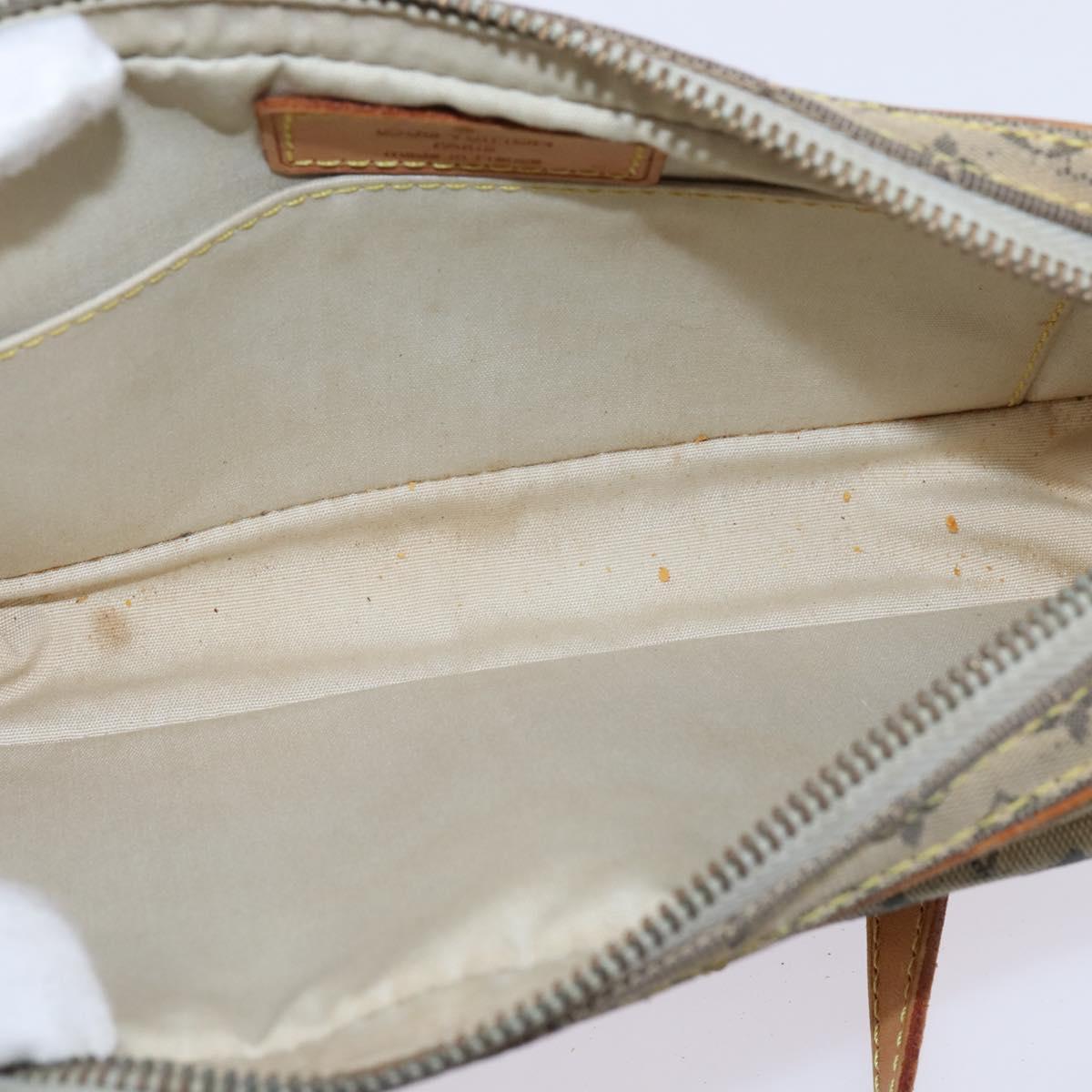 LOUIS VUITTON Monogram Mini Juliet MM Shoulder Bag Blue M92004 LV Auth hk3047