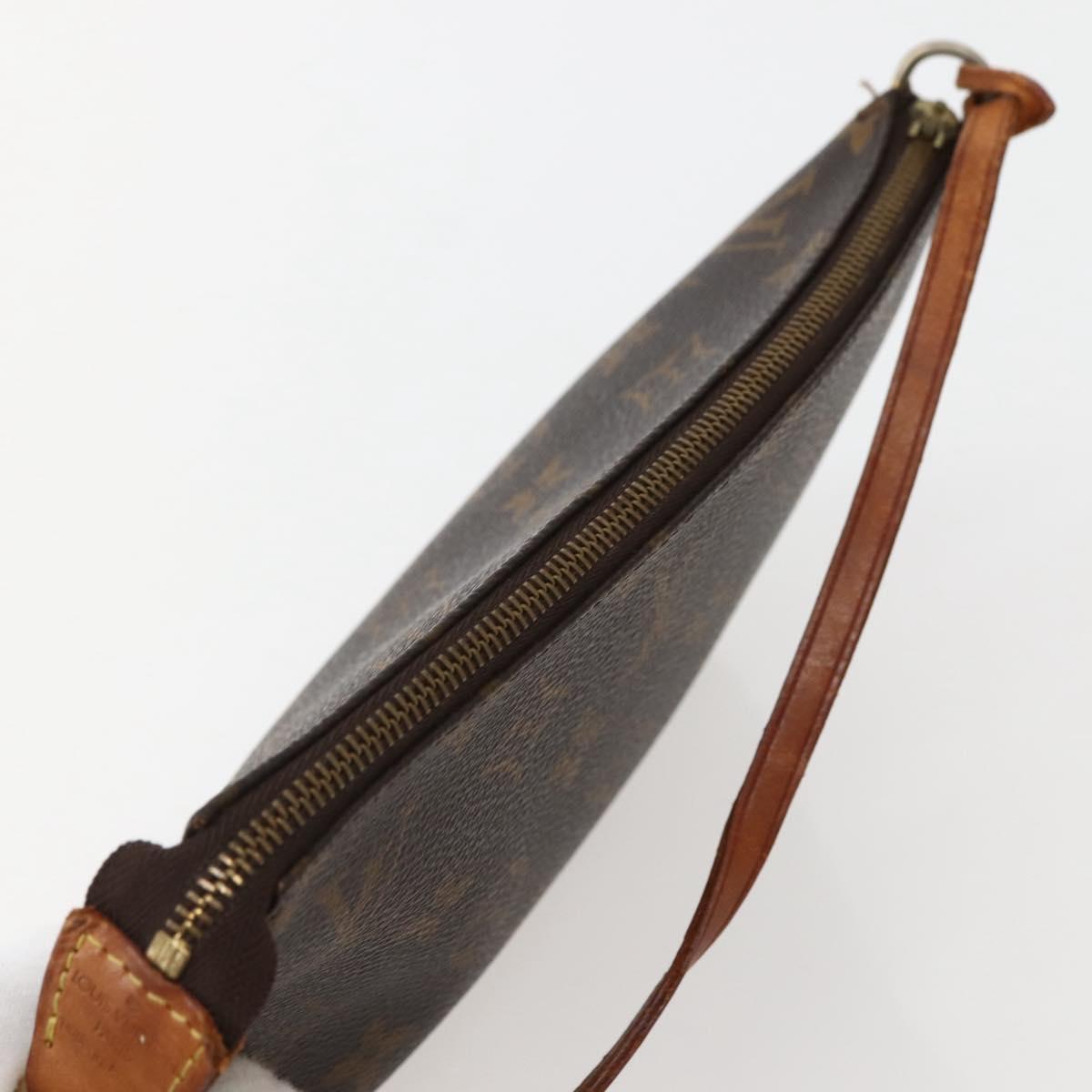 LOUIS VUITTON Monogram Pochette Accessoires Pouch M51980 LV Auth hk3070