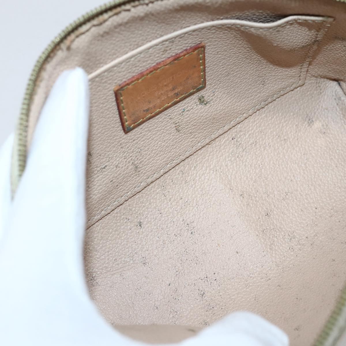 LOUIS VUITTON Damier Azur Pochette Cosmetic PM Pouch N60024 LV Auth hk3072