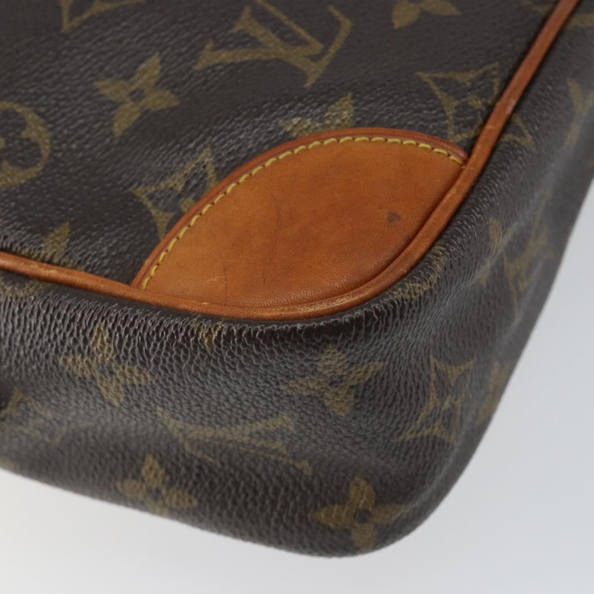 LOUIS VUITTON Monogram Compiegne 28 Clutch Bag M51845 LV Auth hk3130