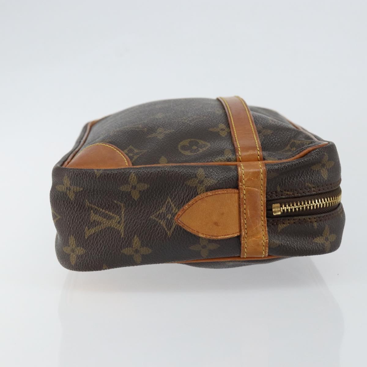 LOUIS VUITTON Monogram Compiegne 28 Clutch Bag M51845 LV Auth hk3130