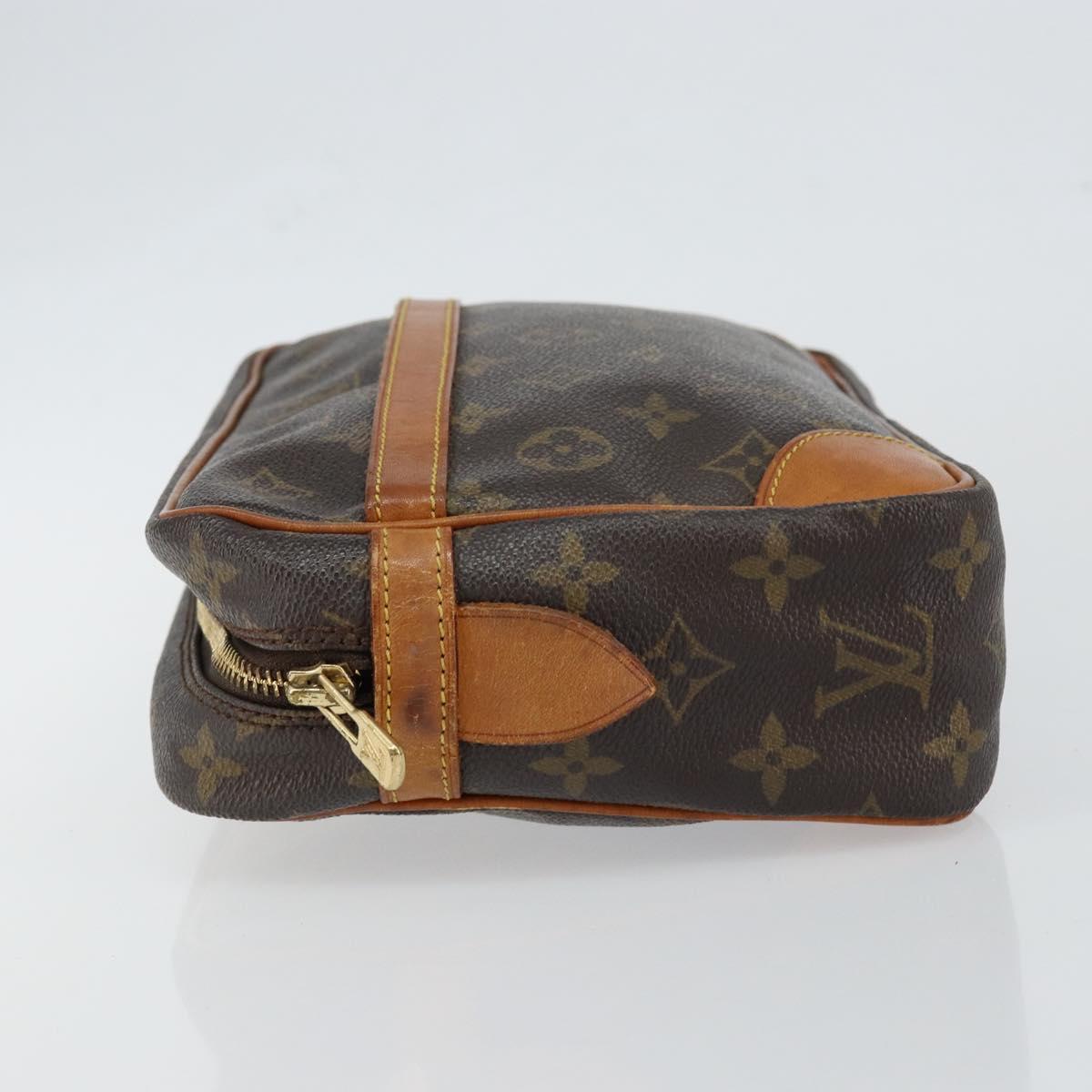 LOUIS VUITTON Monogram Compiegne 28 Clutch Bag M51845 LV Auth hk3130