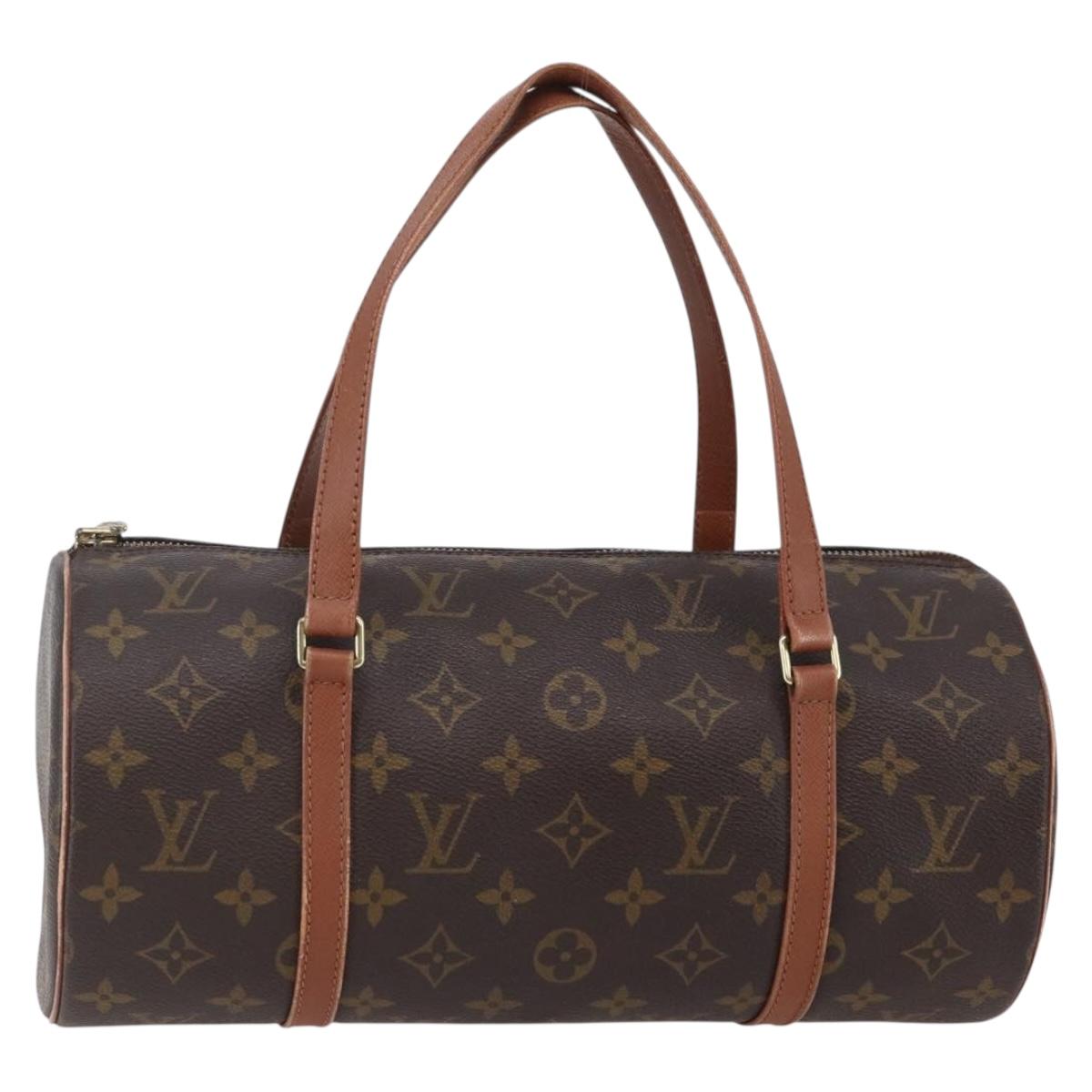 LOUIS VUITTON Monogram Papillon 30 Hand Bag M51385 LV Auth hk3132