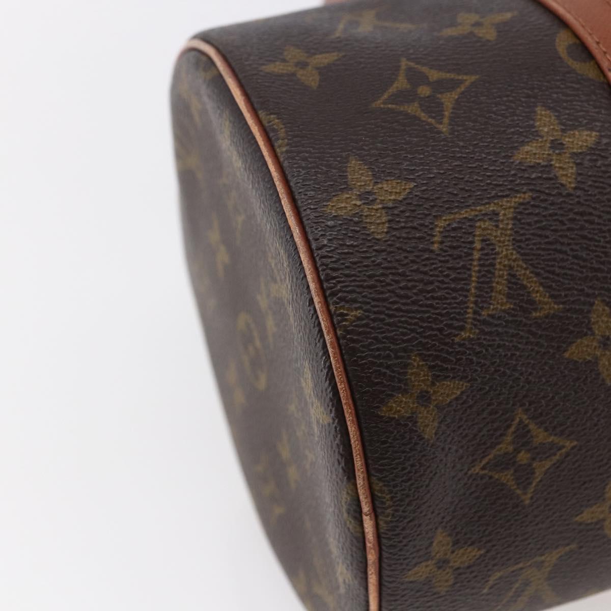 LOUIS VUITTON Monogram Papillon 30 Hand Bag M51385 LV Auth hk3132