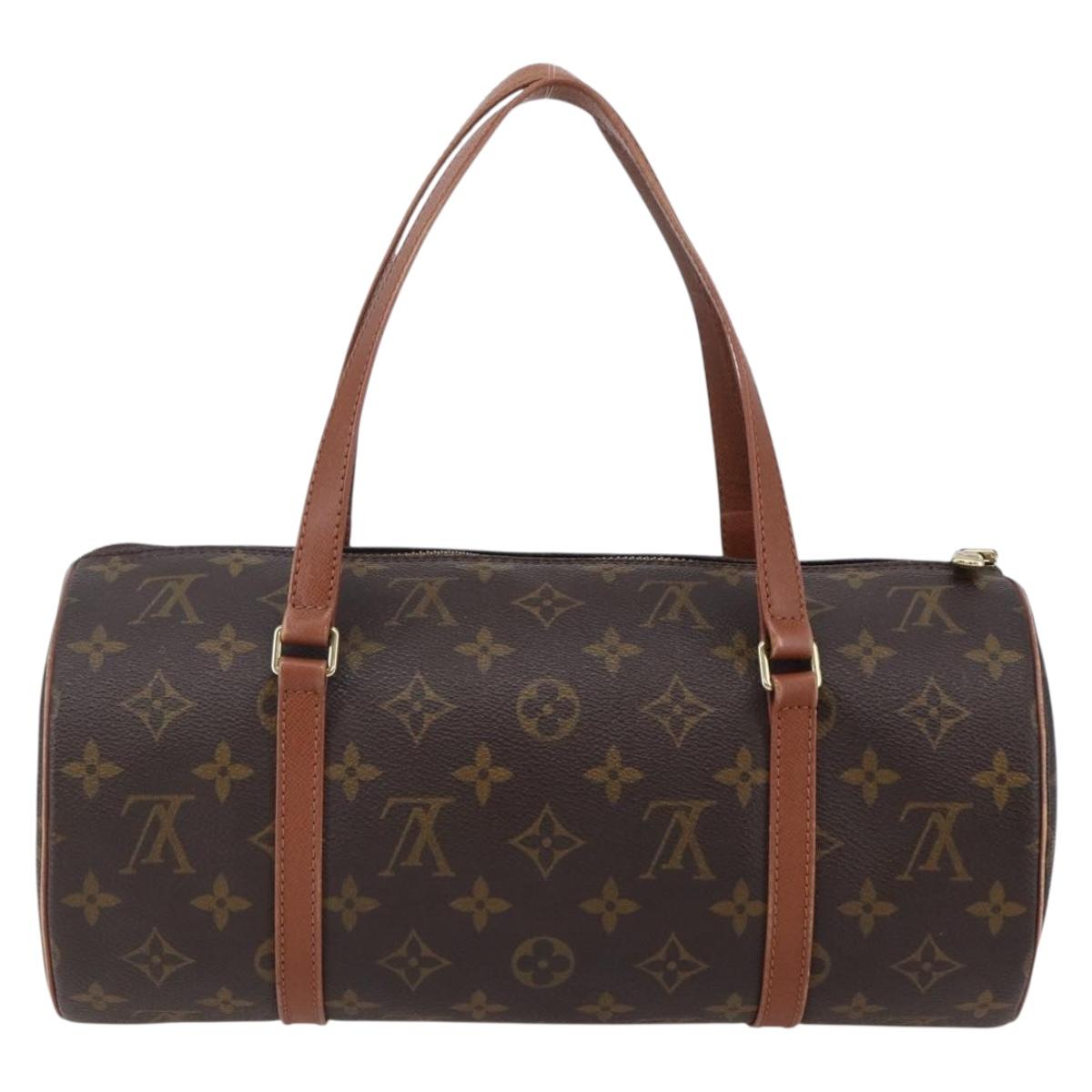 LOUIS VUITTON Monogram Papillon 30 Hand Bag M51385 LV Auth hk3132