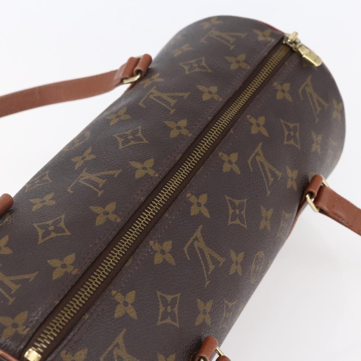 LOUIS VUITTON Monogram Papillon 30 Hand Bag M51385 LV Auth hk3132