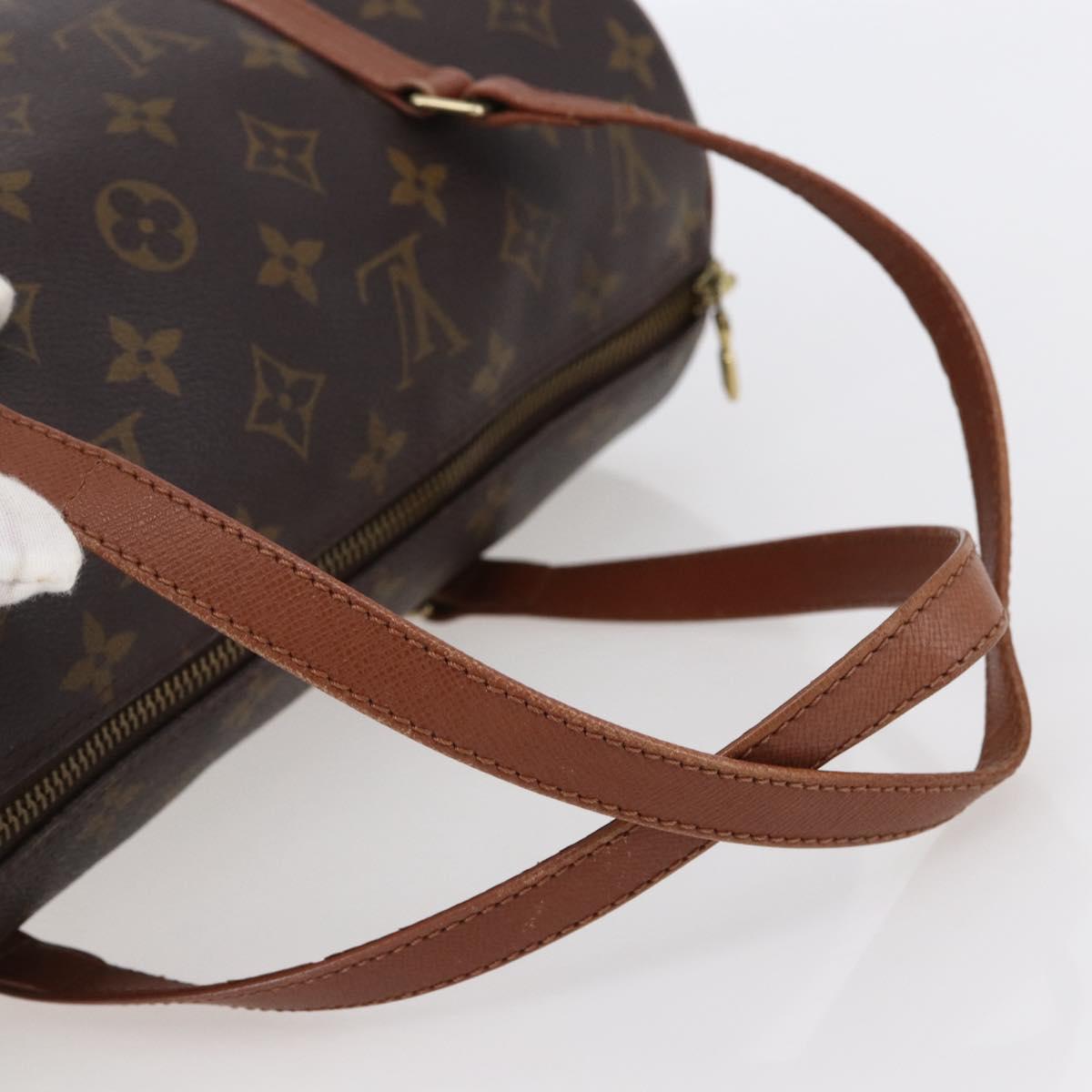 LOUIS VUITTON Monogram Papillon 30 Hand Bag M51385 LV Auth hk3132
