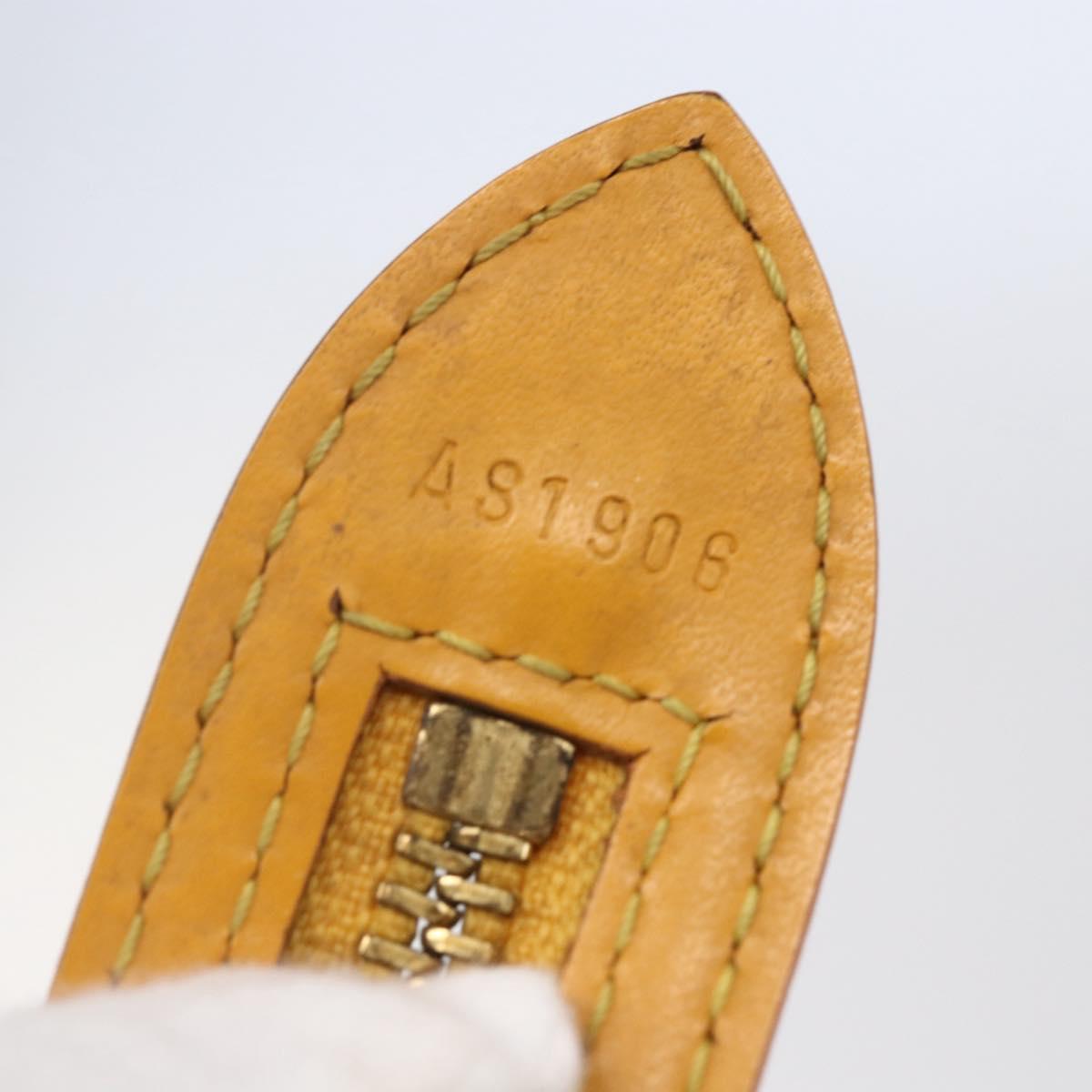 LOUIS VUITTON Epi Saint Jacques Shopping Shoulder Bag Yellow M52269 Auth hk3135