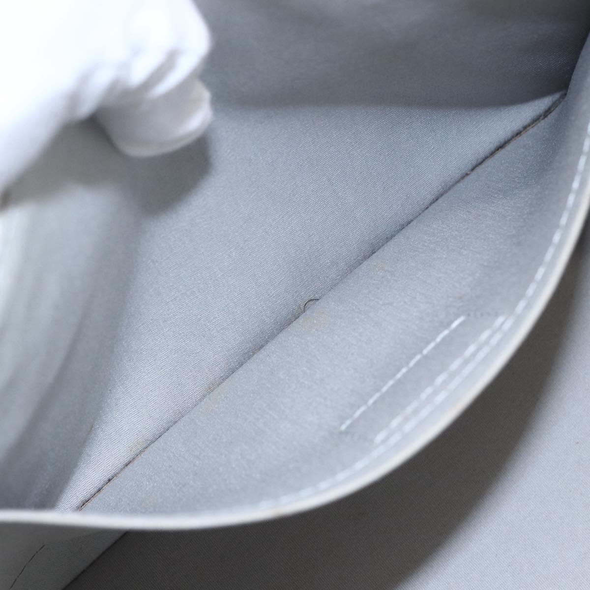 LOUIS VUITTON Monogram Vernis Rosewood Avenue Hand Bag Perle M93508 Auth hk3143