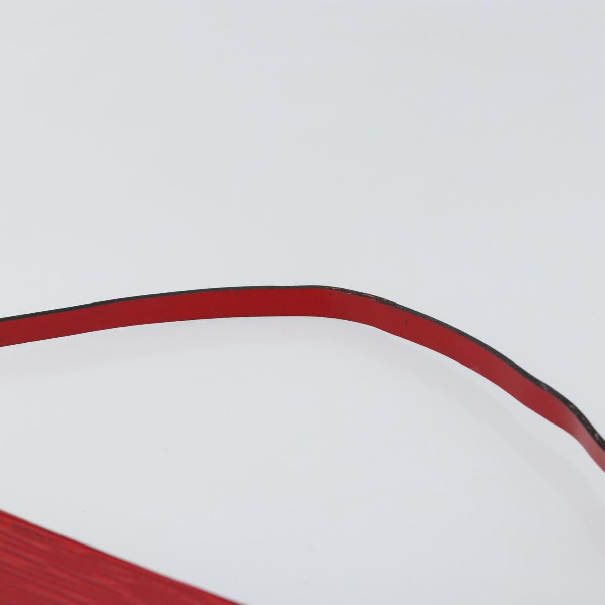 LOUIS VUITTON Epi Pochette Accessoires Pouch Red M52947 LV Auth hk3148