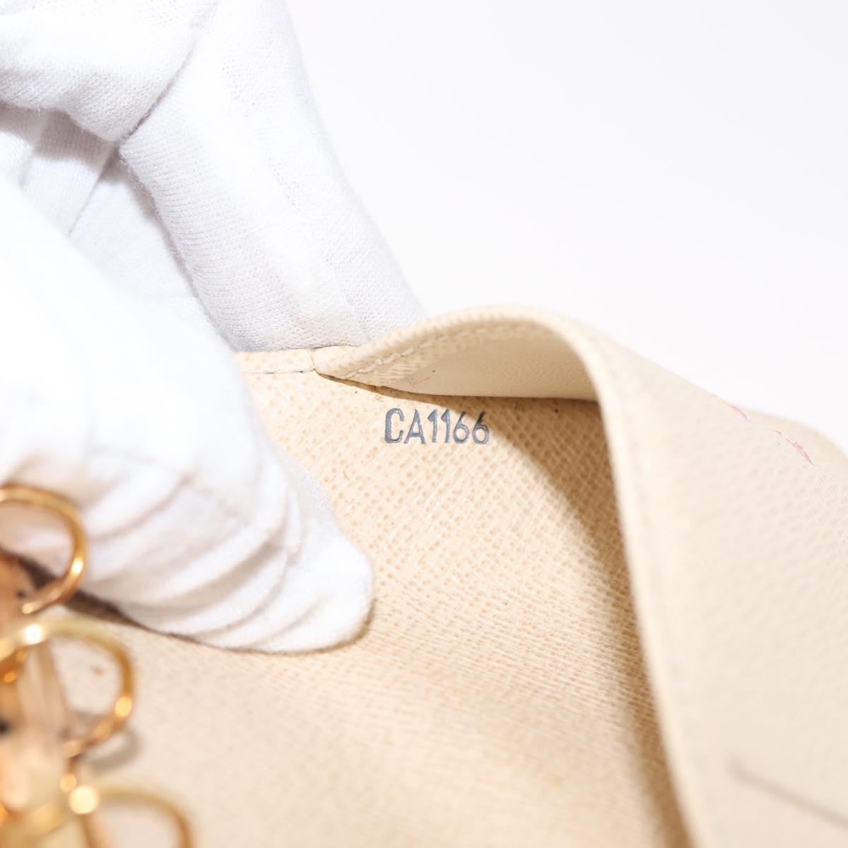 LOUIS VUITTON Damier Azur Agenda PM Day Planner Cover R20706 LV Auth hk3150