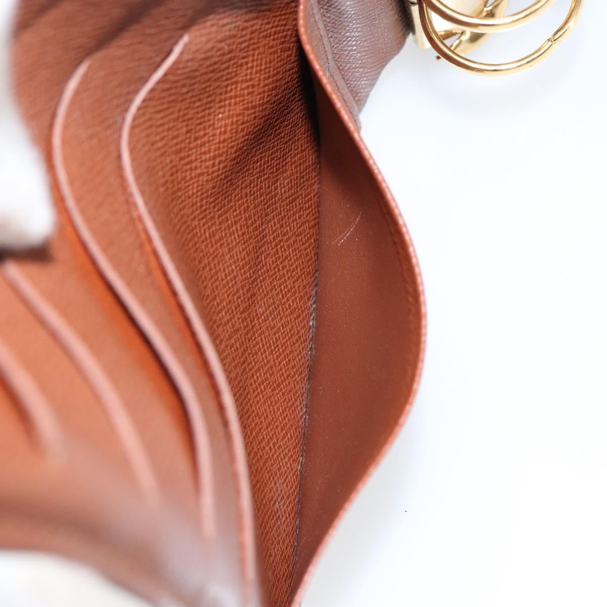 LOUIS VUITTON Monogram Agenda MM Day Planner Cover R20105 LV Auth hk3151