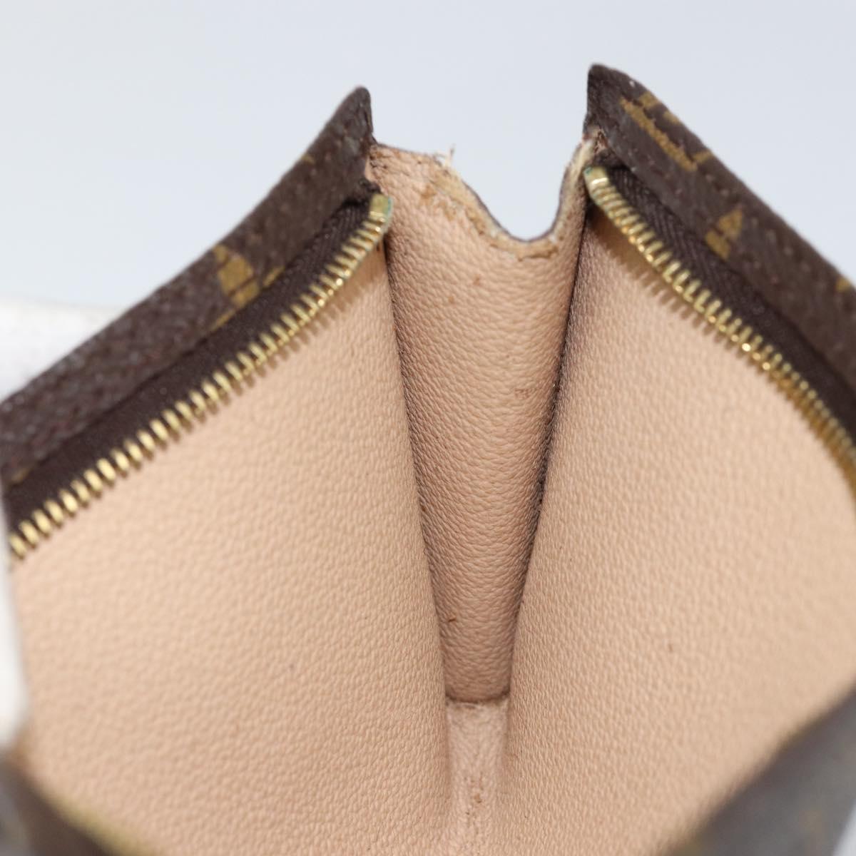 LOUIS VUITTON Monogram Bucket GM Accessory Pouch LV Auth hk3153