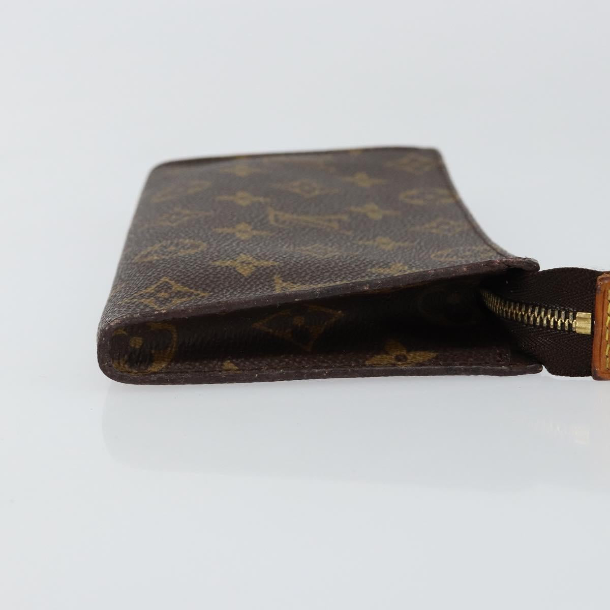 LOUIS VUITTON Monogram Bucket GM Accessory Pouch LV Auth hk3153