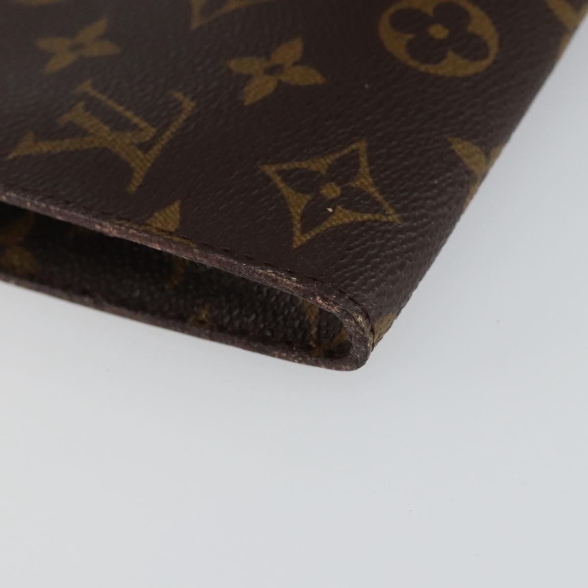 LOUIS VUITTON Monogram Bucket GM Accessory Pouch LV Auth hk3153