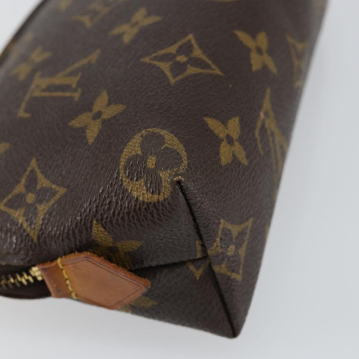 LOUIS VUITTON Monogram Pochette Cosmetic PM Pouch M43998 LV Auth hk3157