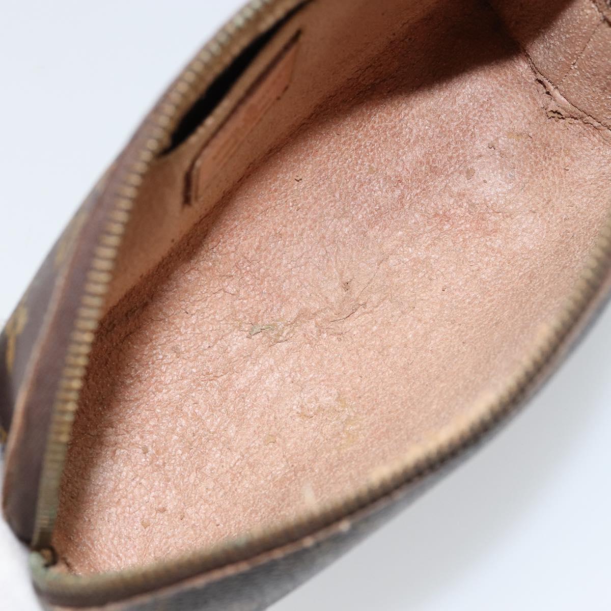 LOUIS VUITTON Monogram Pochette Cosmetic PM Pouch M43998 LV Auth hk3157