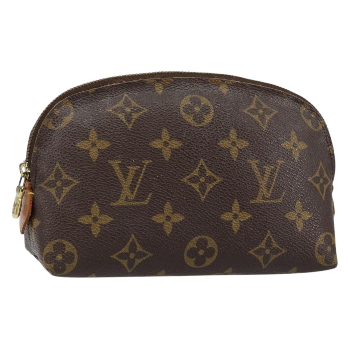 LOUIS VUITTON Monogram Pochette Cosmetic PM Pouch M43998 LV Auth hk3157