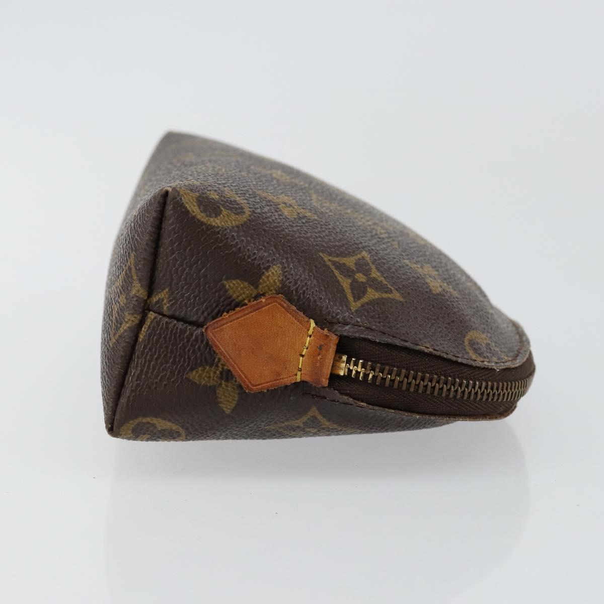 LOUIS VUITTON Monogram Pochette Cosmetic PM Pouch M43998 LV Auth hk3157