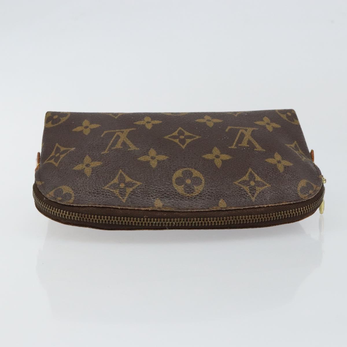LOUIS VUITTON Monogram Pochette Cosmetic PM Pouch M43998 LV Auth hk3157
