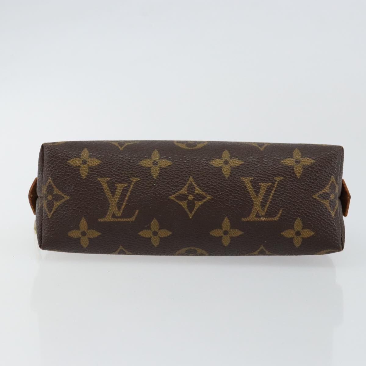 LOUIS VUITTON Monogram Pochette Cosmetic PM Pouch M43998 LV Auth hk3157