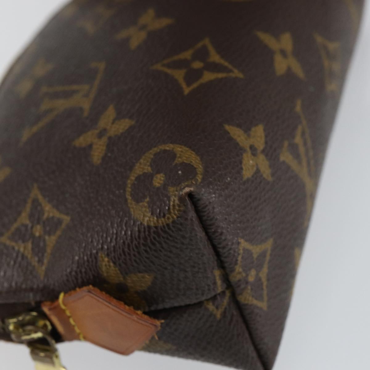 LOUIS VUITTON Monogram Pochette Cosmetic PM Pouch M43998 LV Auth hk3157