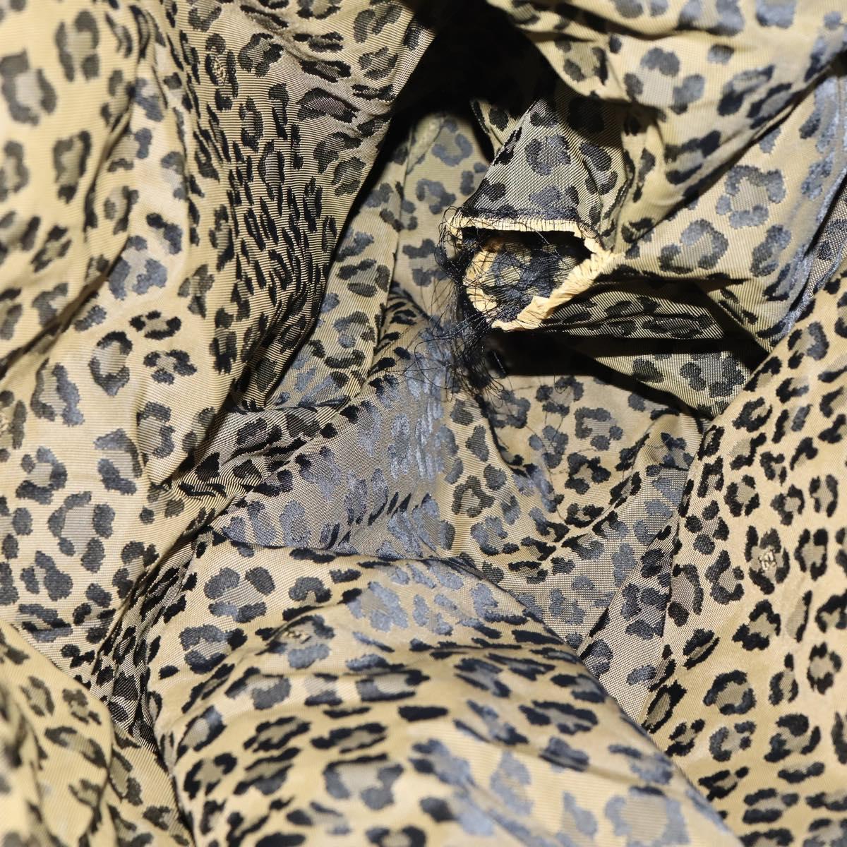 FENDI Zucca Canvas Zucchino Canvas Hand Bag Enamel 2Set Black Brown Auth hk3167