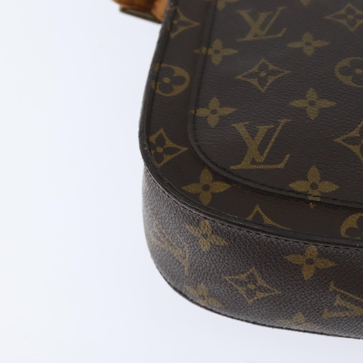 LOUIS VUITTON Monogram Saint Cloud GM Shoulder Bag M51242 LV Auth hk3169