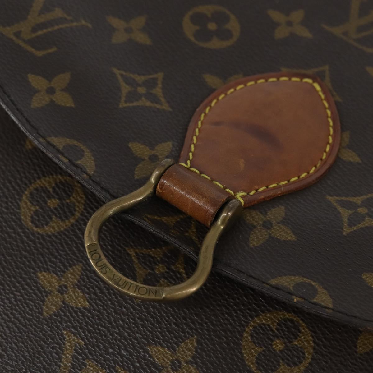 LOUIS VUITTON Monogram Saint Cloud GM Shoulder Bag M51242 LV Auth hk3169