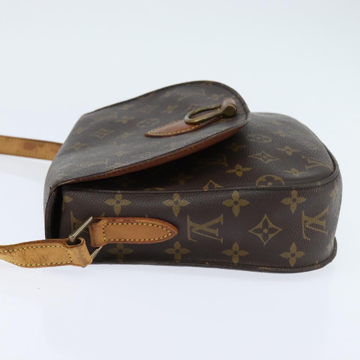LOUIS VUITTON Monogram Saint Cloud GM Shoulder Bag M51242 LV Auth hk3169