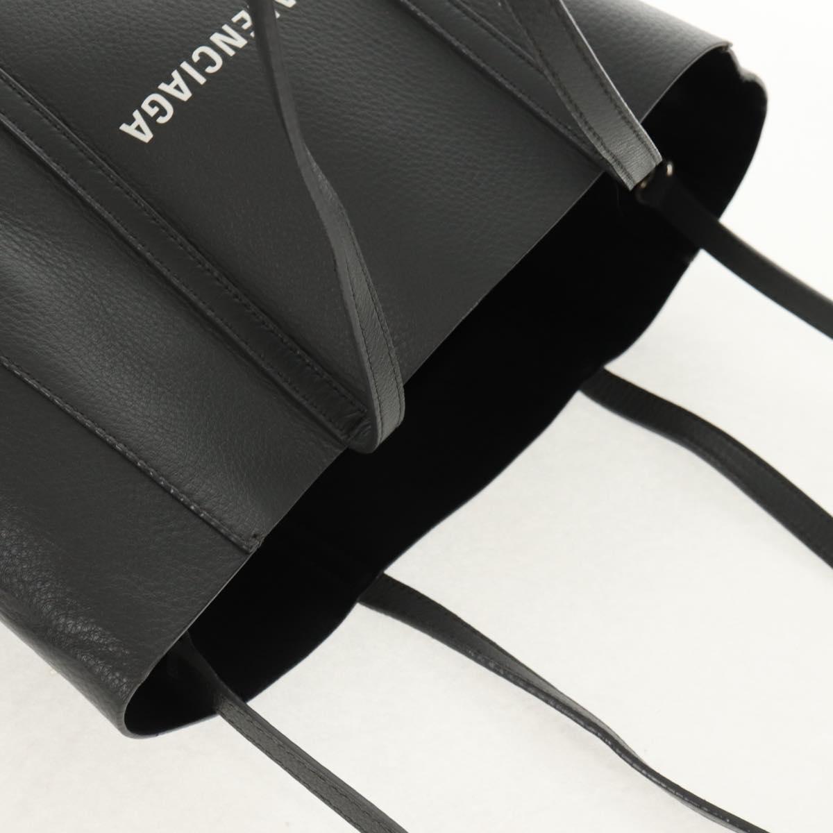 BALENCIAGA Everyday Tote XS Bag Leather 2way Gray Auth hk3191